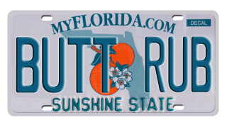Illustration for article titled 1,800 license plates banned by Florida's DMV